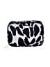 Trina Animal Print Purple Black Makeup Bag One size - photo 1