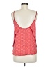 Solemio 100% Polyester Orange Sleeveless Blouse Size M - photo 2