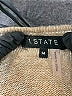 1.State Brown Pullover Sweater Size M - photo 7