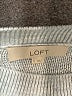 Ann Taylor LOFT 100% Cotton Blue Pullover Sweater Size S - photo 7