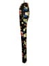 Danielle Bernstein Print Black Casual Pants Size 2 - photo 5