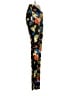 Danielle Bernstein Print Black Casual Pants Size 2 - photo 4