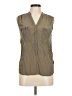 Massimo Dutti Tan Sleeveless Button-Down Shirt Size M (estimated) - photo 1