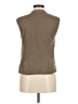 Massimo Dutti Tan Sleeveless Button-Down Shirt Size M (estimated) - photo 2