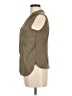Massimo Dutti Tan Sleeveless Button-Down Shirt Size M (estimated) - photo 5