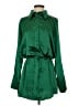 Assorted Brands 100% Polyester Green Casual Dress Size S - photo 1