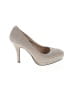 De Blossom Collection Tweed Ivory Gold Heels Size 5 1/2 - photo 1