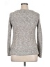 INC International Concepts Metallic Silver Pullover Sweater Size XL - photo 2