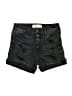 Mudd Black Denim Shorts Size 1 - photo 1
