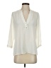 Zara Basic Ivory 3/4 Sleeve Blouse Size S - photo 1