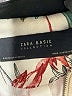 Zara Basic 100% Polyester Tropical White Track Jacket Size XS - photo 3