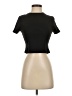 Sampeel Black Short Sleeve Turtleneck Size M - photo 1