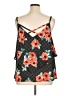 Torrid 100% Polyester Black Sleeveless Blouse Size 1X Plus (1) - photo 2