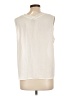 Worthington 100% Polyester Ivory Sleeveless Blouse Size L - photo 2