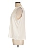 Worthington 100% Polyester Ivory Sleeveless Blouse Size L - photo 5