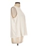 Worthington 100% Polyester Ivory Sleeveless Blouse Size L - photo 4