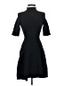 Les Copains Solid Black Cocktail Dress Size EU 40 / US 10 - photo 1