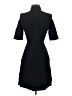Les Copains Solid Black Cocktail Dress Size EU 40 / US 10 - photo 2