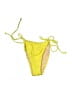 Assorted Brands Solid Yellow Swimsuit Bottoms Size M - photo 1