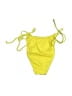 Assorted Brands Solid Yellow Swimsuit Bottoms Size M - photo 2