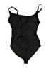 EOMENIE Solid Black One Piece Swimsuit Size XL - photo 1