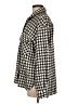 Shein 100% Polyester Houndstooth Ivory Black Cardigan Size M - photo 5