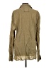 CALVIN KLEIN JEANS Tan Long Sleeve Blouse Size XS - photo 2