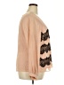 Simplee Tan Long Sleeve Blouse Size EU 52 / US 22 - photo 4