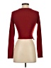 Le Lis Burgundy Long Sleeve Top Size S - photo 2