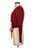Le Lis Burgundy Long Sleeve Top Size S - photo 5