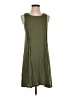 BCBGeneration Solid Green Casual Dress Size S - photo 1