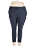 Marina Houndstooth Blue Dress Pants Size 22 - photo 1