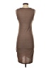 Leith Solid Brown Casual Dress Size S - photo 2