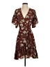 Max Studio Floral Burgundy Cocktail Dress Size XS - photo 1