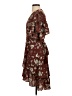 Max Studio Floral Burgundy Cocktail Dress Size XS - photo 5