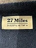27 miles 100% Cashmere Color Block Blue pullover sweater Size L - photo 7