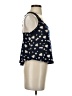 Mine Blue Sleeveless Top Size S - photo 4