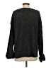 By Anthropologie Metallic Black Pullover Sweater Size XS - photo 2