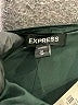 Express 100% Polyester Solid Green Cocktail Dress Size M - photo 4
