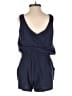 Tart Solid Blue Romper Size XS - photo 2