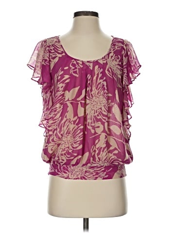 Black Rainn Short Sleeve Blouse (view 1)