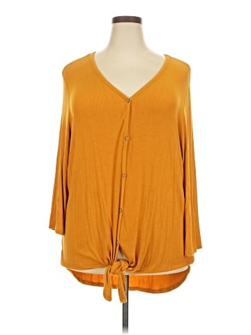 Michelle Mae 3/4 Sleeve Blouse (view 1)