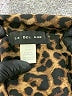 Le Bel Age 100% Polyester Animal Print Brown Long Sleeve Blouse Size M - photo 7