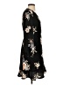 Xhilaration 100% Polyester Floral Black Casual Dress Size S - photo 4