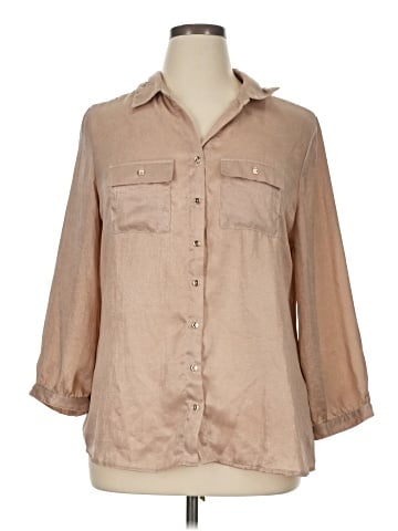 Sara Michelle 3/4 Sleeve Blouse (view 1)