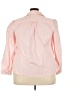 Avenue Pink 3/4 Sleeve Button-Down Shirt Size 22 - 24 Plus - photo 2