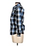 Assorted Brands Plaid Blue 3/4 Sleeve Blouse Size 12 - photo 5