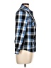 Assorted Brands Plaid Blue 3/4 Sleeve Blouse Size 12 - photo 4