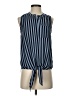 The Limited 100% Polyester Blue Sleeveless Blouse Size XS - photo 1