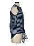 The Limited 100% Polyester Blue Sleeveless Blouse Size XS - photo 4